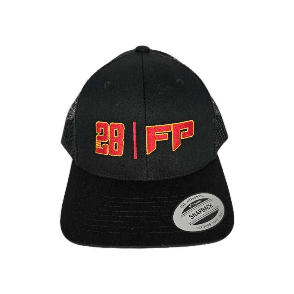 2023 Romain Grosjean FP‎ Hat Cap Indy Car Racing Mesh Trucker Snapback Black New